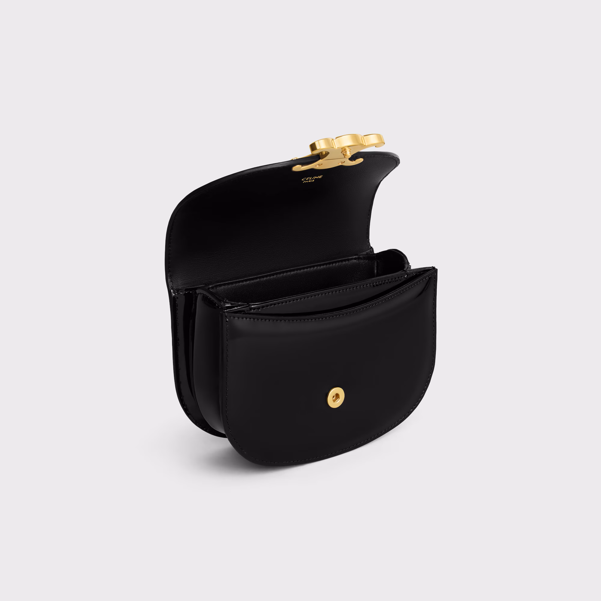 Mini Besace Clea In Patent Calfskin
