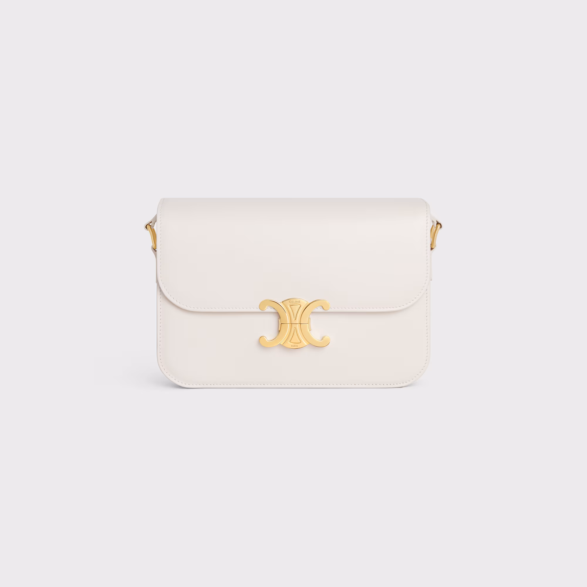 Classique Triomphe Bag In Shiny Calfskin Classique Triomphe Bag In Shiny Calfskin