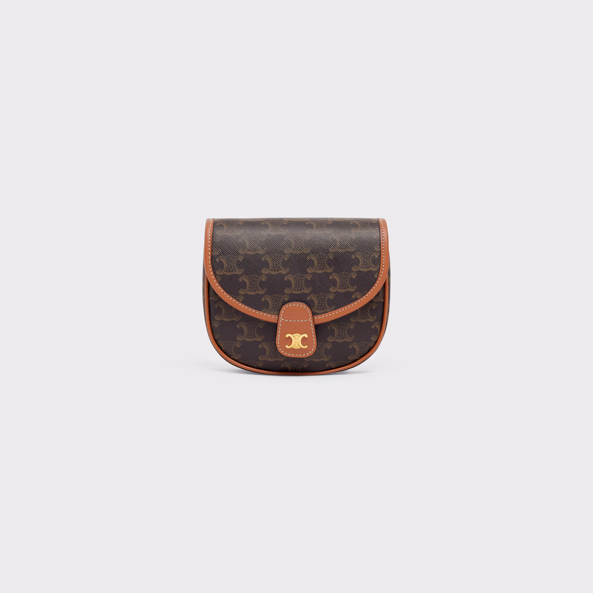Mini Besace In Triomphe Canvas And Calfskin Mini Besace In Triomphe Canvas And Calfskin