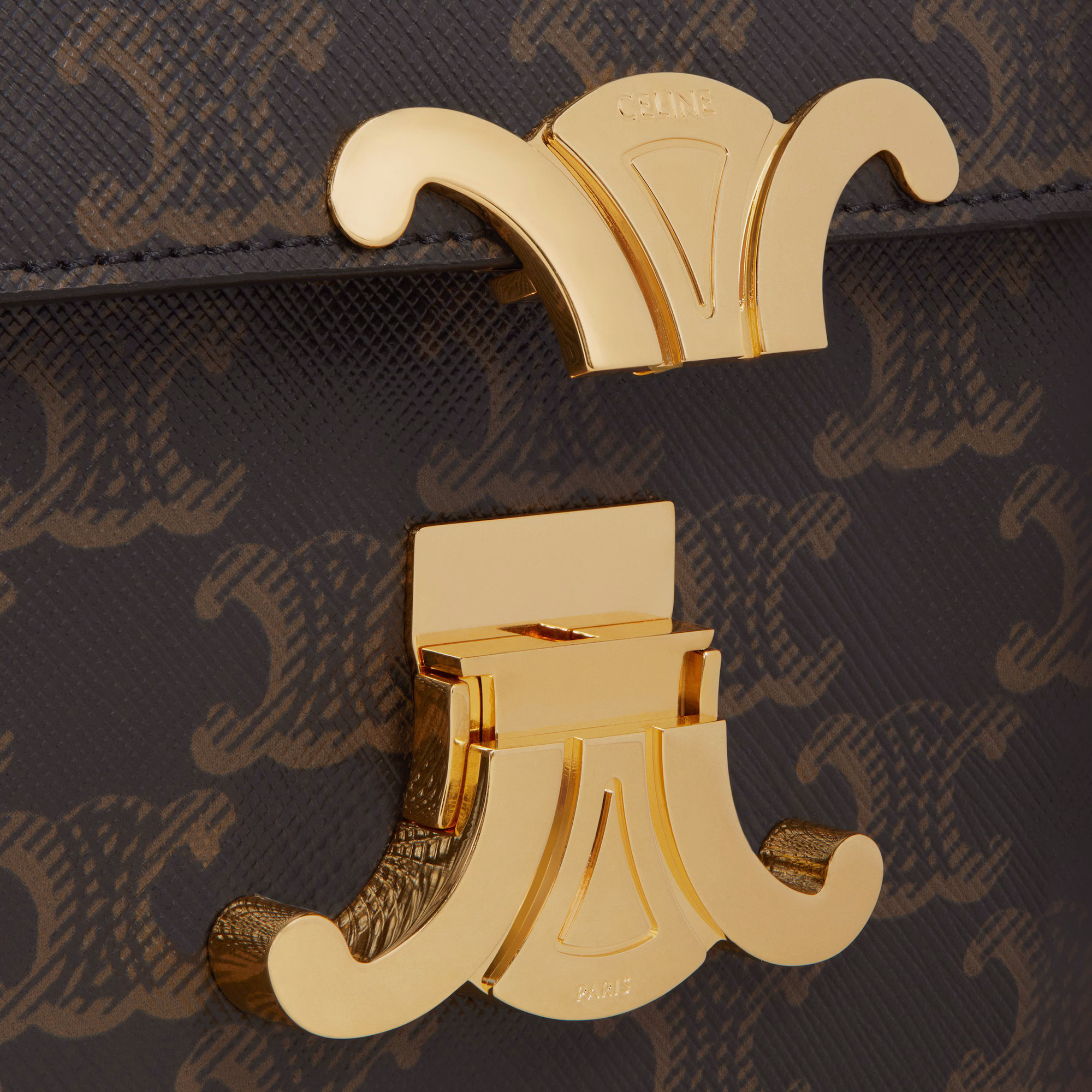 Shoulder Bag Claude In Triomphe Canvas And Calfskin Shoulder Bag Claude In Triomphe Canvas And Calfskin