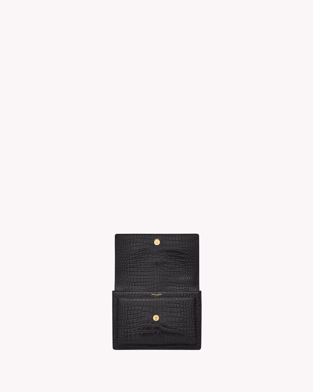 Sunset Medium In Crocodile-Embossed Leather Sunset Medium In Crocodile-Embossed Leather