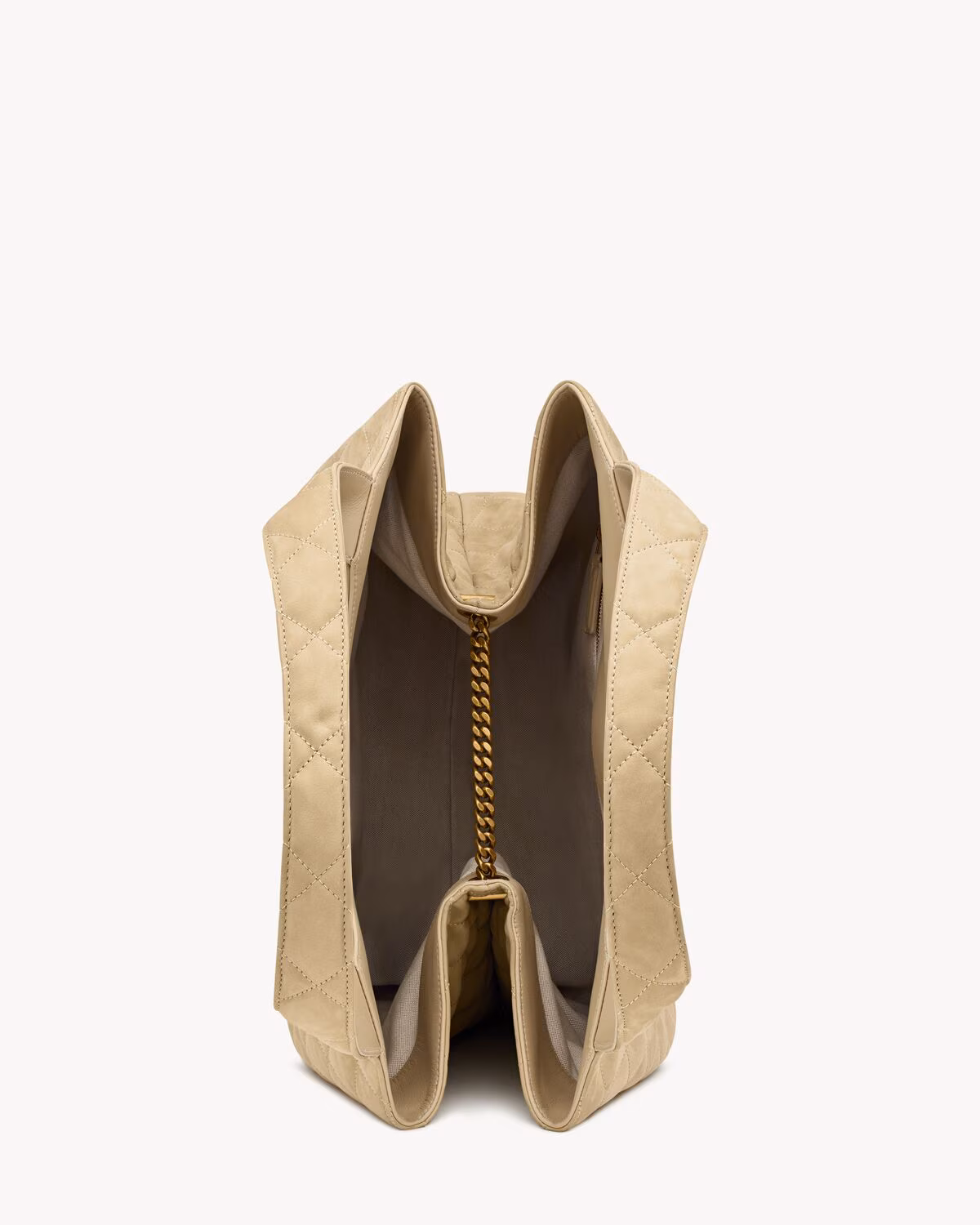 Icare Maxi Shopping Bag In Quilted Nubuck Suede Icare Maxi Shopping Bag In Quilted Nubuck Suede