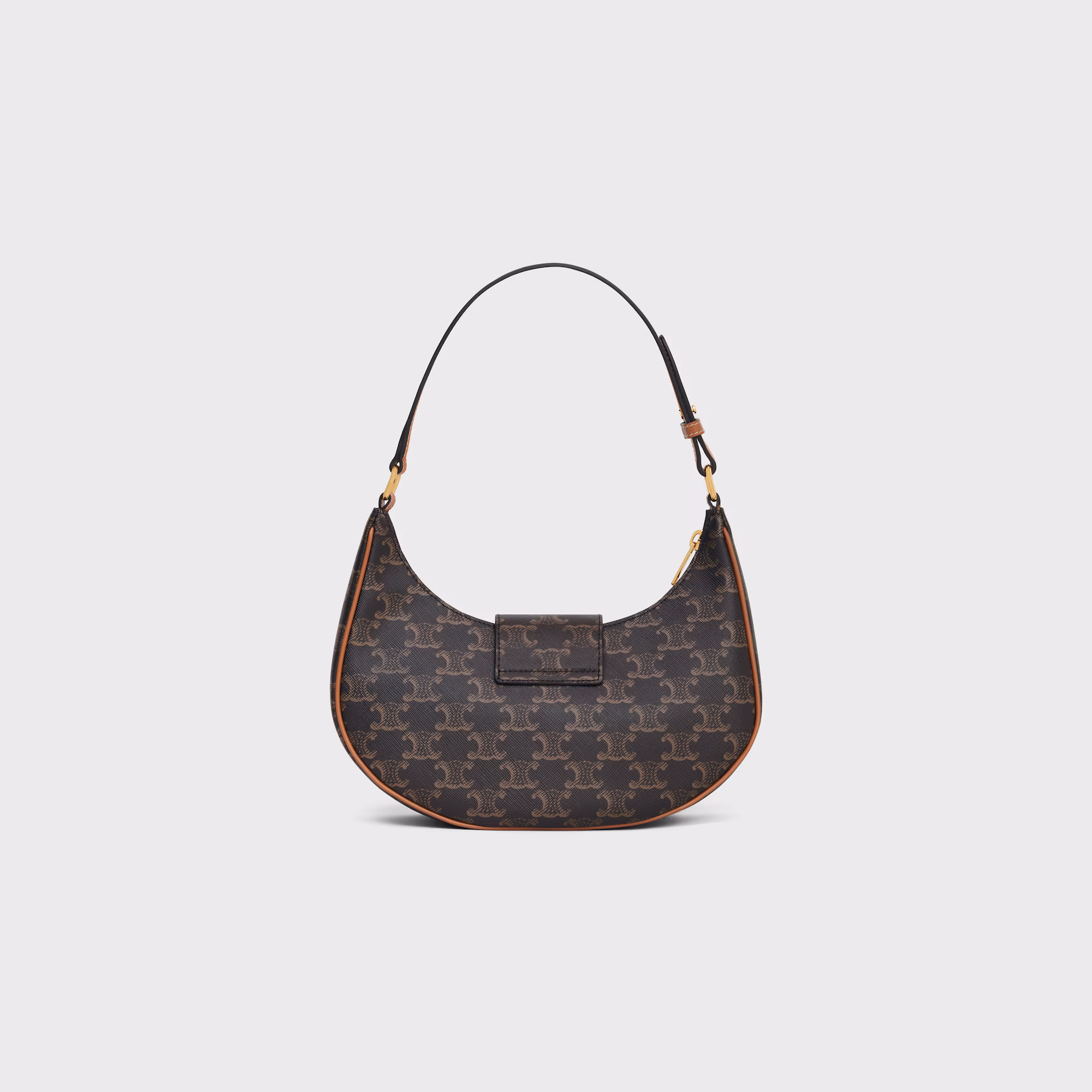Celine Ava Triomphe Soft Bag In Smooth Calfskin Black Celine Ava Triomphe Soft Bag In Smooth Calfskin Black