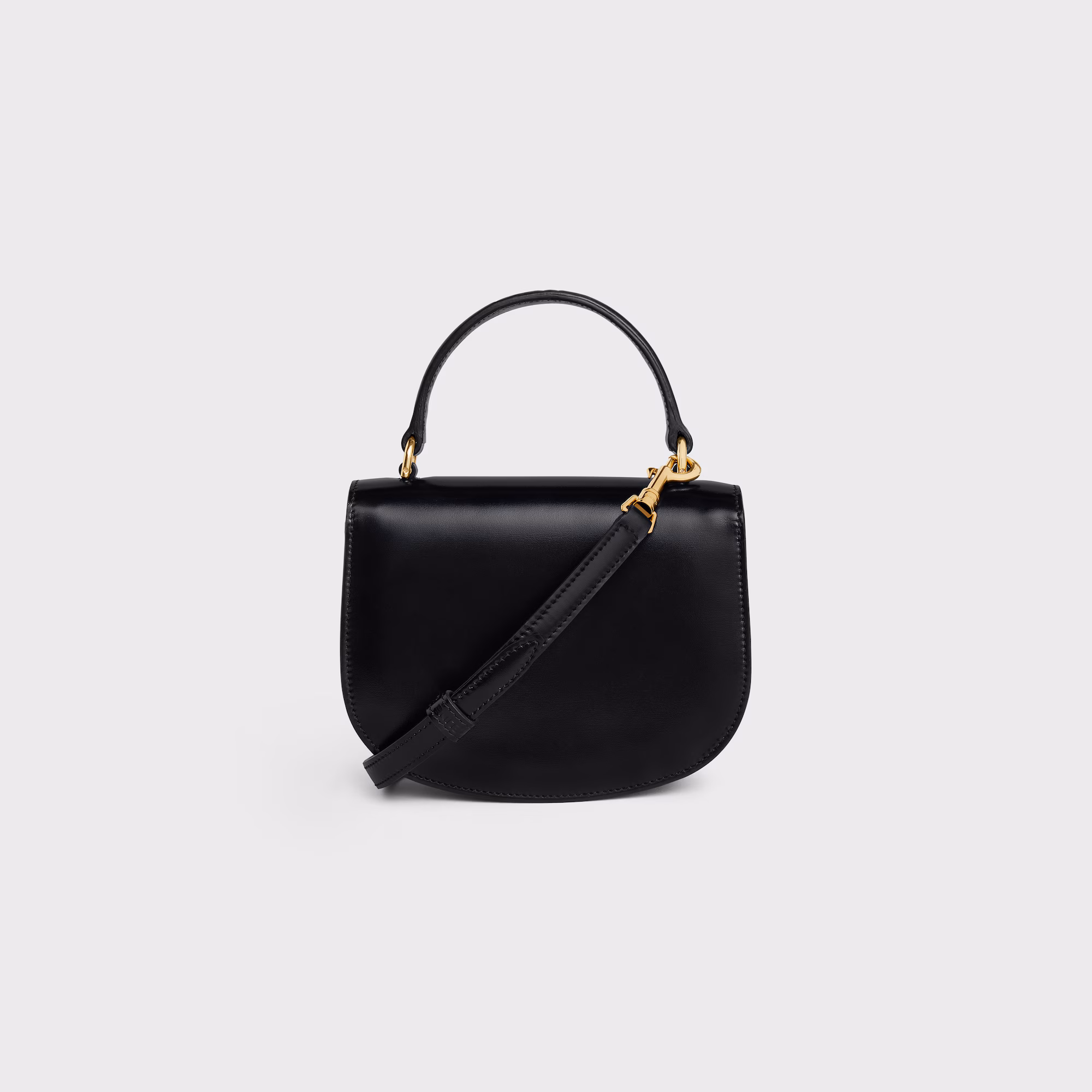 Mini Besace Clea In Shiny Calfskin Mini Besace Clea In Shiny Calfskin