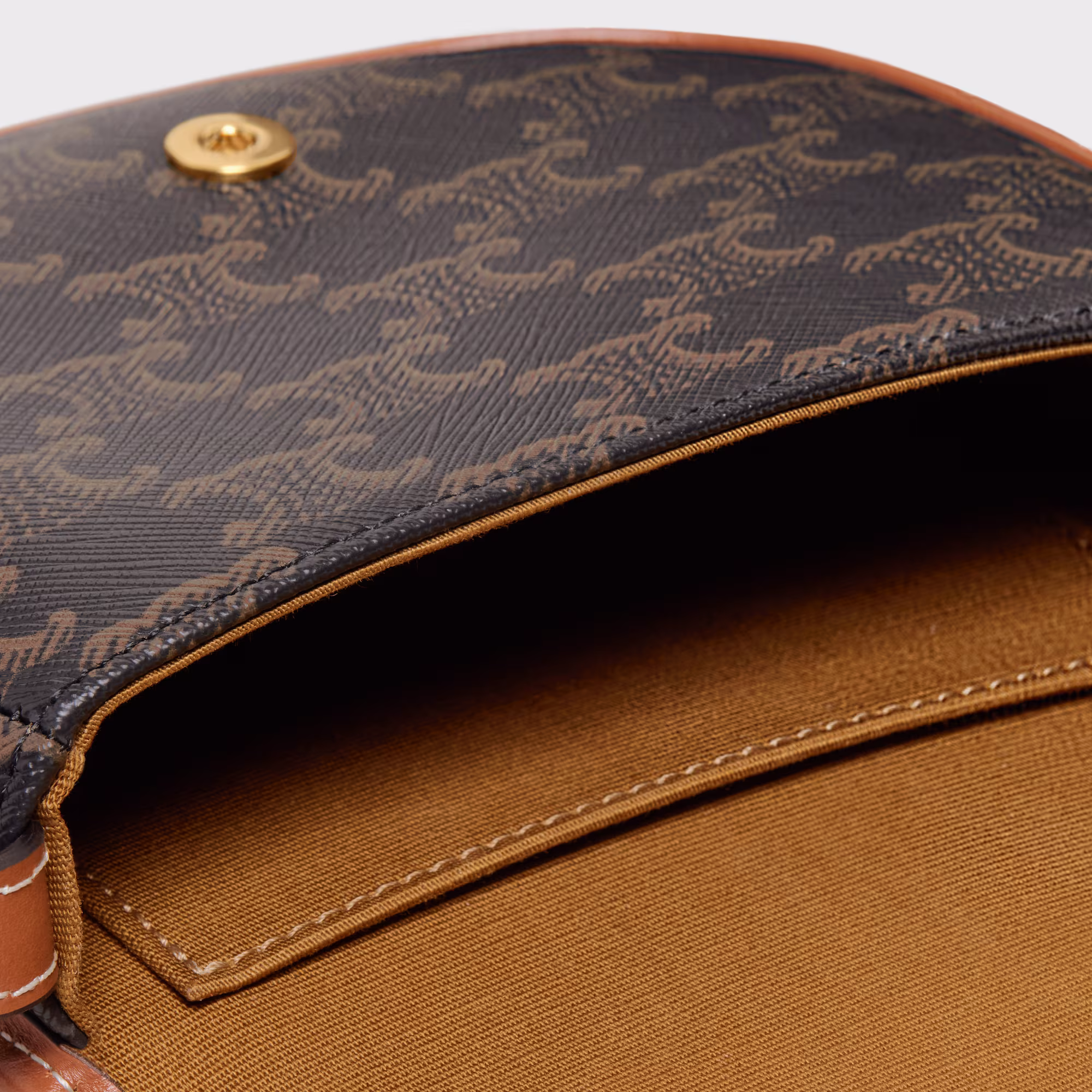 Mini Besace In Triomphe Canvas And Calfskin Mini Besace In Triomphe Canvas And Calfskin