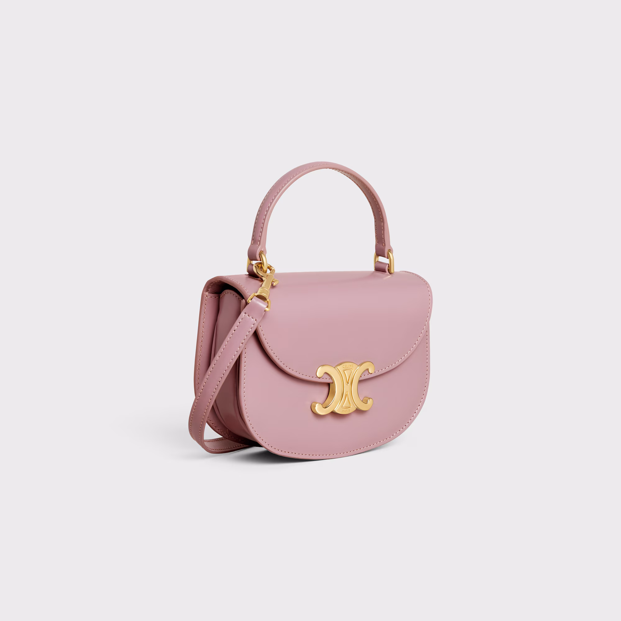 Mini Besace Clea In Shiny Calfskin Mini Besace Clea In Shiny Calfskin