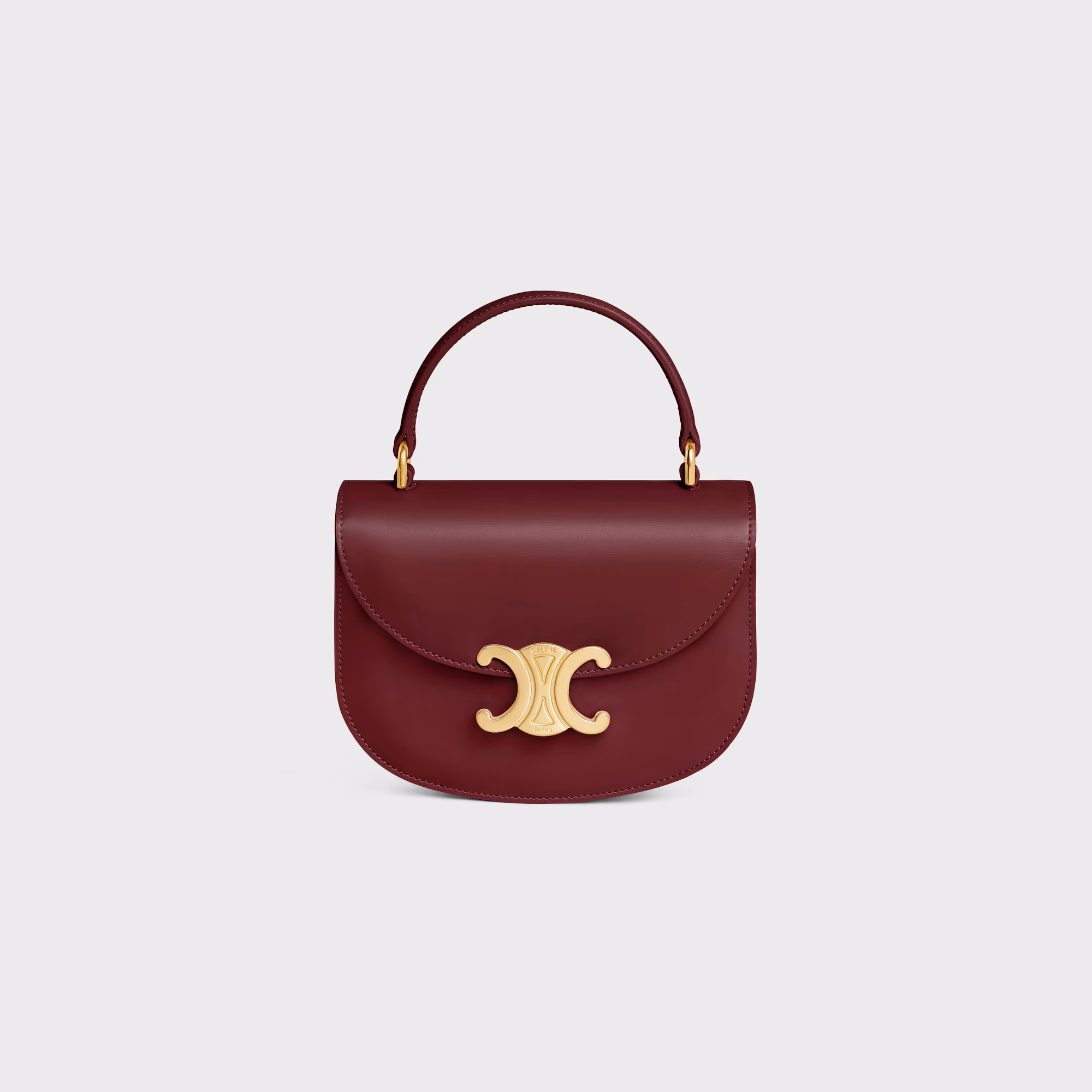 Mini Besace Clea In Shiny Calfskin Mini Besace Clea In Shiny Calfskin