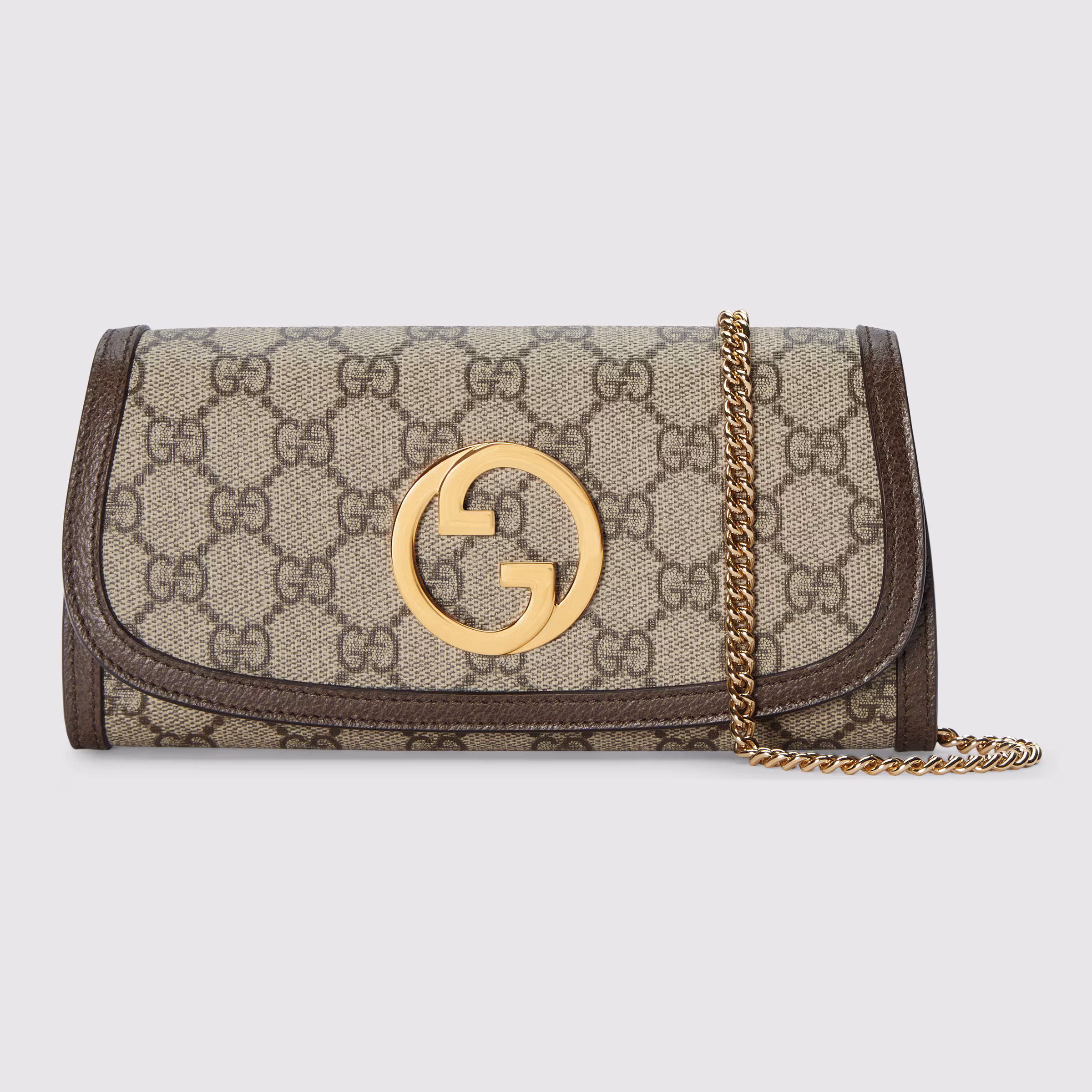 Portefeuille Continental Gucci Blondie Avec Chaîne Portefeuille Continental Gucci Blondie Avec Chaîne