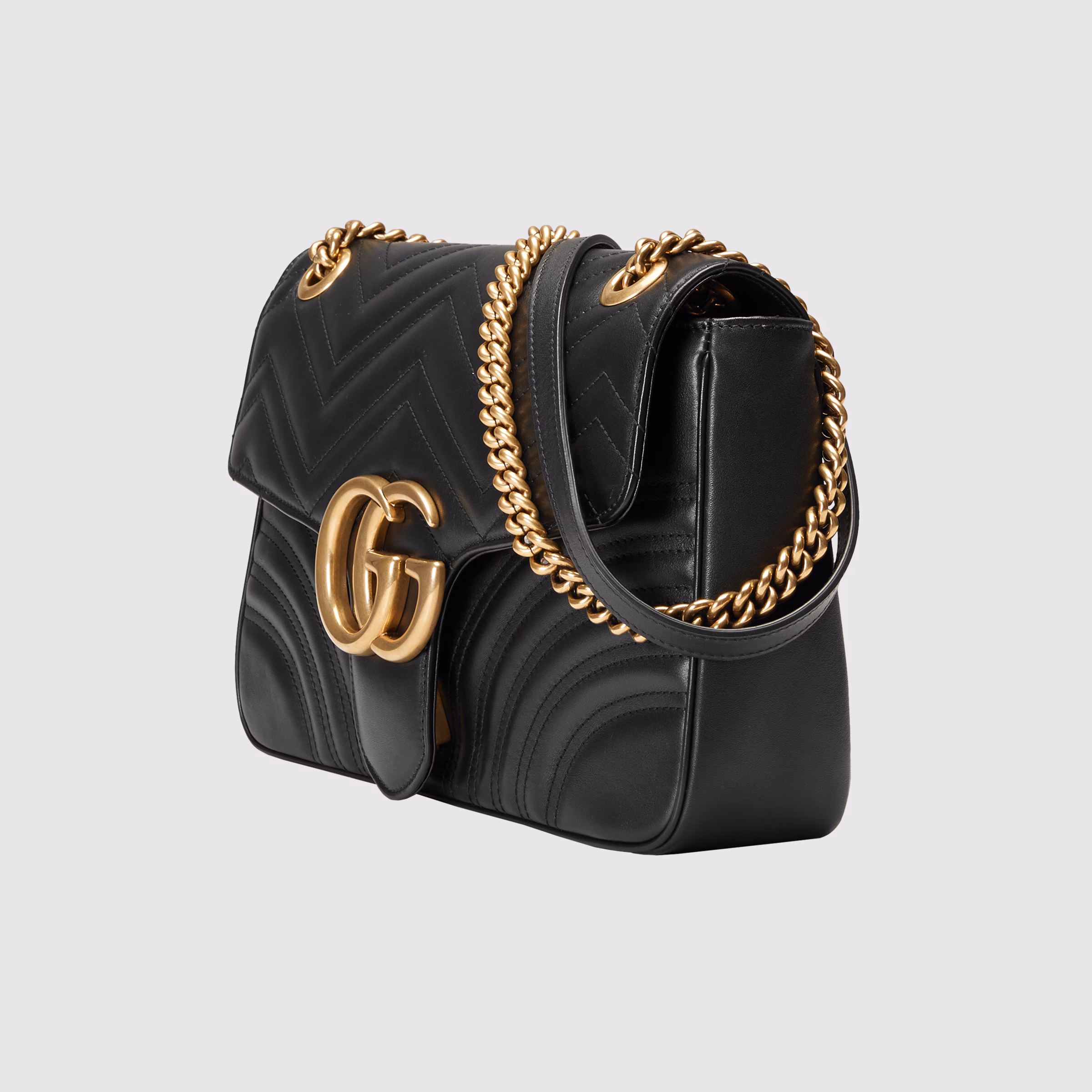 Sac À Épaule Taille Moyenne À Motif Gg Marmont Sac À Épaule Taille Moyenne À Motif Gg Marmont