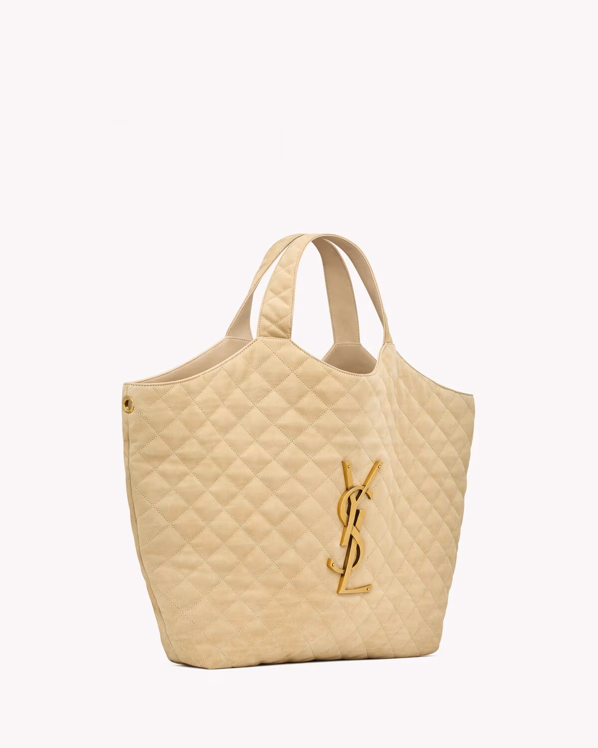 Icare Maxi Shopping Bag In Quilted Nubuck Suede Icare Maxi Shopping Bag In Quilted Nubuck Suede