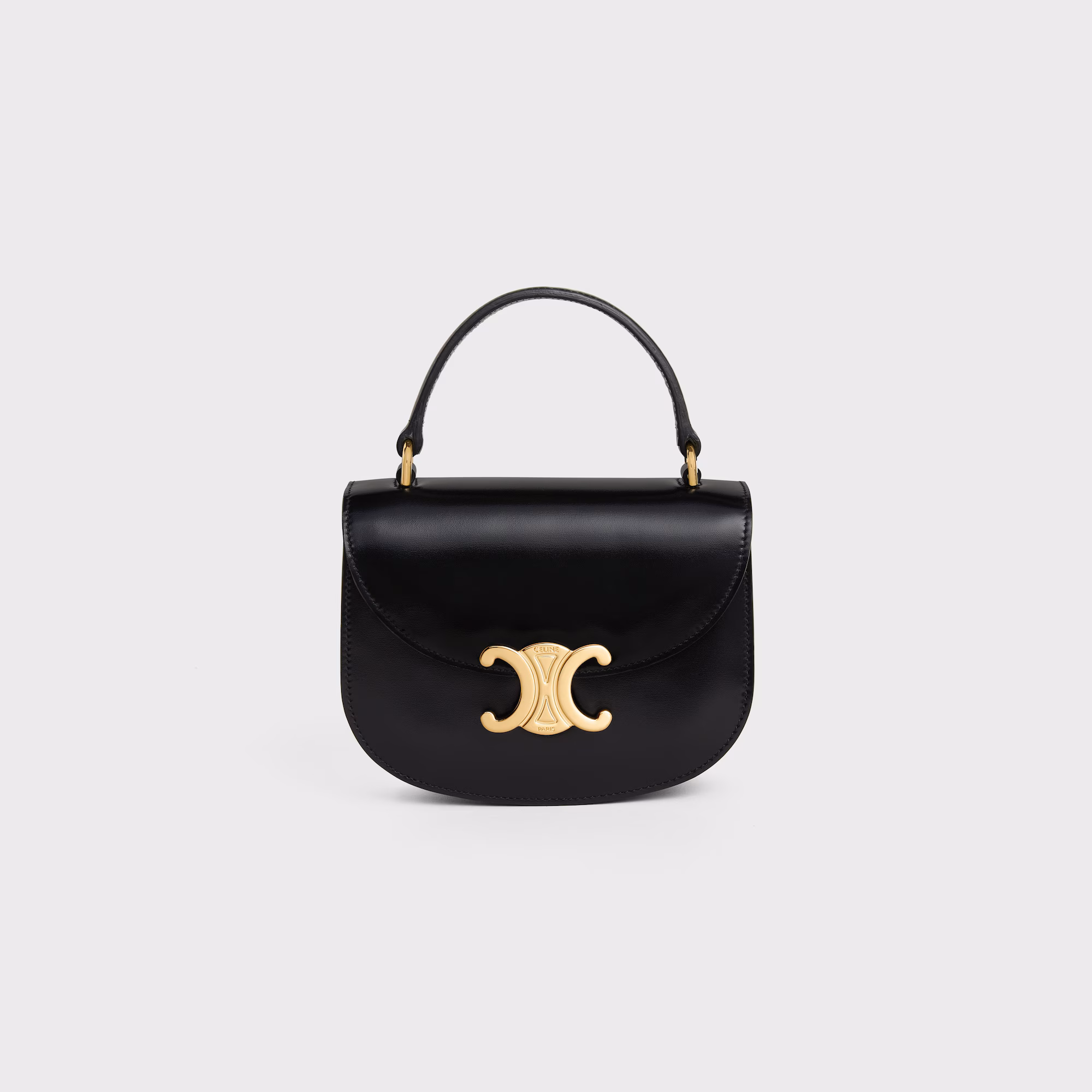 Mini Besace Clea In Shiny Calfskin Mini Besace Clea In Shiny Calfskin