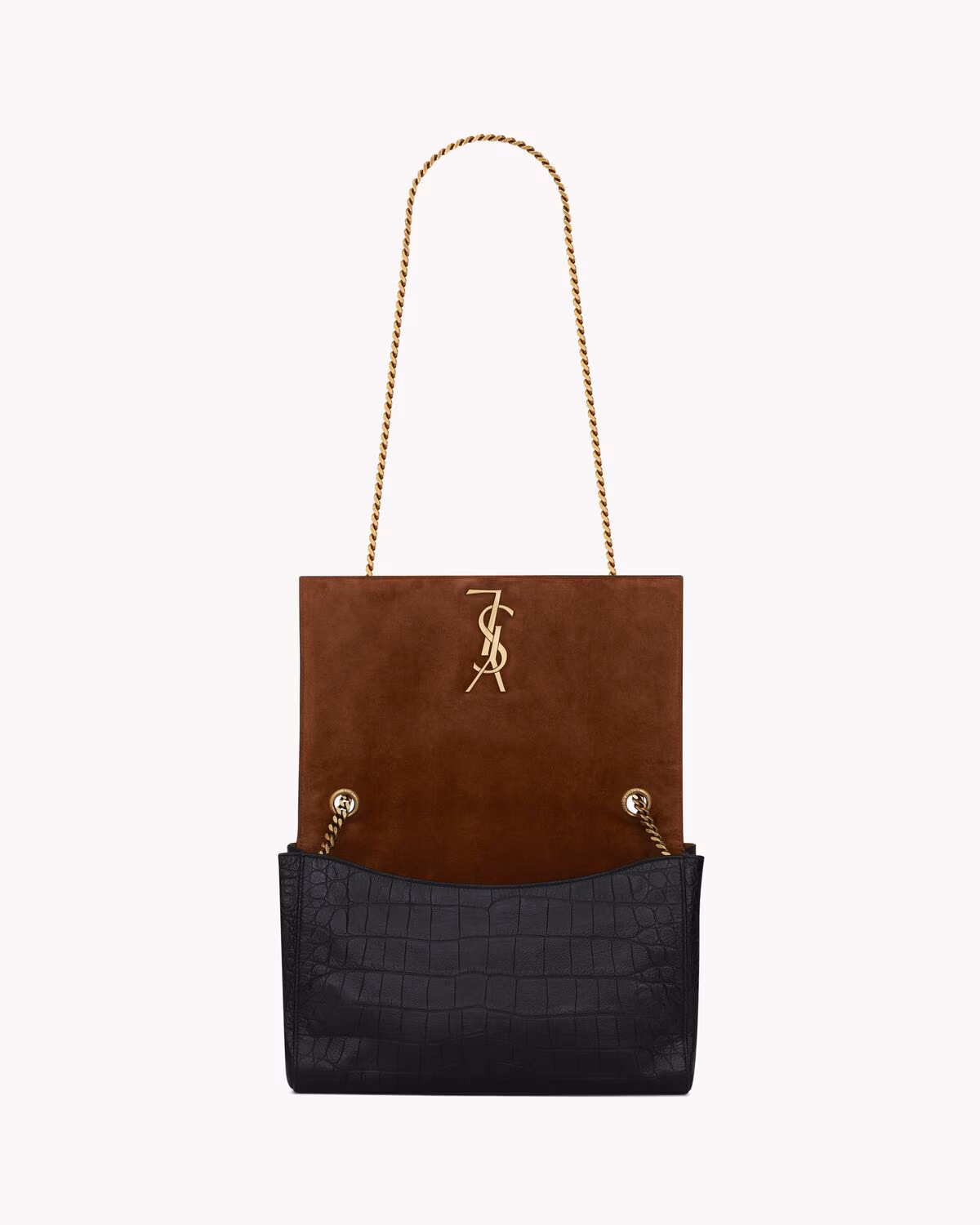 Reversible Kate Medium In Crocodile-Embossed Leather Reversible Kate Medium In Crocodile-Embossed Leather